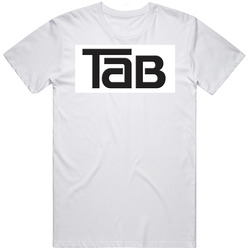Tab Soft Drink Retro 80s Retro Graphic Unisex Cotton White Classic T Shirt
