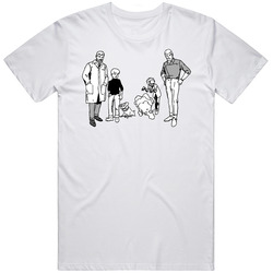 Johnny Quest Cartoon Hero Retro Graphic Unisex Cotton White Classic T Shirt