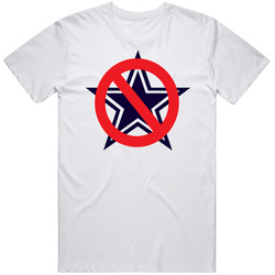 Anti Dallas Retro Graphic Unisex Cotton White Classic T Shirt