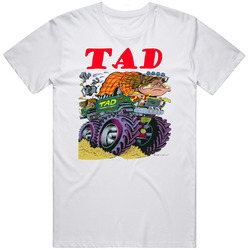Tad Grunge Band Retro Graphic Unisex Cotton White Classic T Shirt