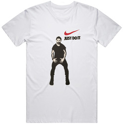Shia Labeouf Just Do It Motivational Funny Retro Graphic Unisex Cotton White Classic T Shirt