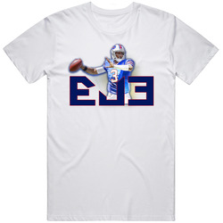 Ej3  Retro Graphic Unisex Cotton White Classic T Shirt
