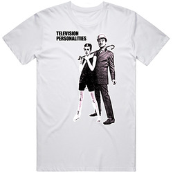 Television Personalities And Dont The Kids Just Love It  Retro Graphic Unisex Cotton White Classic T Shirt