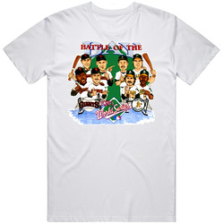 San Francisco Oakland Baseball Retro Caricature  Retro Graphic Unisex Cotton White Classic T Shirt