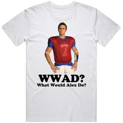 Blue Mountain State Alex Moran  Retro Graphic Unisex Cotton White Classic T Shirt