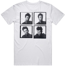 Tom Waits Musician  Retro Graphic Unisex Cotton White Classic T Shirt