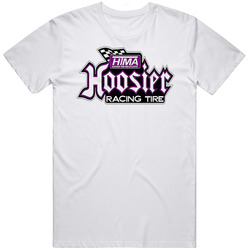 Hoosier Racing Tire Car Logo Trending .png  Retro Graphic Unisex Cotton White Classic T Shirt