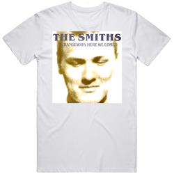 Strangeways Here We Come The Smiths  Retro Graphic Unisex Cotton White Classic T Shirt