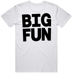 Heathers Big Fun 80s Movie  Retro Graphic Unisex Cotton White Classic T Shirt
