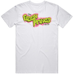 The Fresh Prince Of Bel-air Will Smith Tv Show 90s  Retro Graphic Unisex Cotton White Classic T Shirt