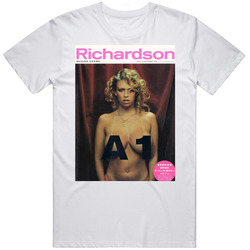 Jenna Jameson Richardson Magazine Cover Porn Star  Retro Graphic Unisex Cotton White Classic T Shirt