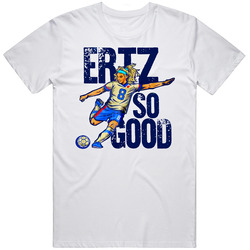 Julie Ertz So Good Uswnt Soccer World Cup  Retro Graphic Unisex Cotton White Classic T Shirt