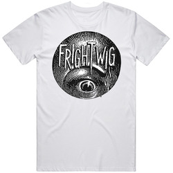 New Popular Frightwig Rock Band Feminist Inspired  Logo  Retro Graphic Unisex Cotton White Classic T Shirt