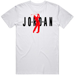 Air Jordan Spieth Pro Golfer Parody Golf Tour Fan  Retro Graphic Unisex Cotton White Classic T Shirt