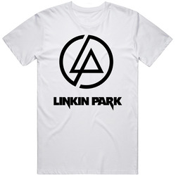 Linkin Park T Shirt Music Band Hip Hop Rock Unisex Gift Top Tee  Retro Graphic Unisex Cotton White Classic T Shirt