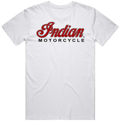Indiann 2 Putih  Retro Graphic Unisex Cotton White Classic T Shirt