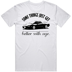 1990 Acura Nsx Better With Age Vintage Car  Retro Graphic Unisex Cotton White Classic T Shirt