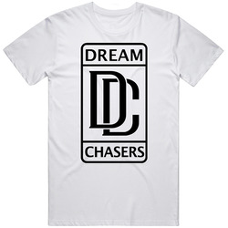 Dchasers White  Retro Graphic Unisex Cotton White Classic T Shirt