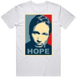 Hank Moody Californication Hope  Retro Graphic Unisex Cotton White Classic T Shirt