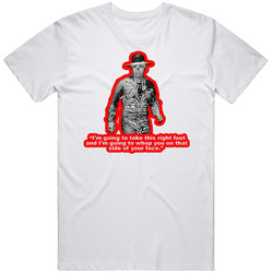 Billy Jack vintage movie (2).jpg  Retro Graphic Unisex Cotton White Classic T Shirt