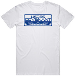 Alien Uscss Covenant Logo White T Shirt