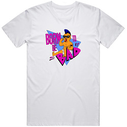 Born To Be Bad Twins Movie  Retro Graphic Unisex Cotton White Classic T Shirt