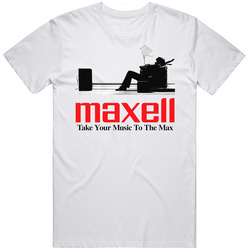 Maxell Casette Tape  Blown Away Speakers T Shirt