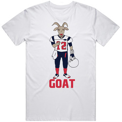 Greatest Of All Time Tom Brady Quarterback Super Bowl Mvp  Retro Graphic Unisex Cotton White Classic T Shirt