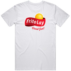 Frito Lay Food Company  Retro Graphic Unisex Cotton White Classic T Shirt