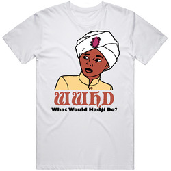 Wwhd Jonny Quest Hadji Cartoon White  Retro Graphic Unisex Cotton White Classic T Shirt