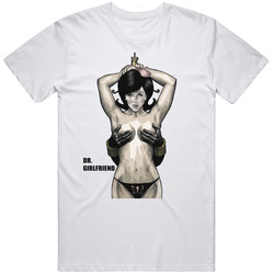 Venture Bros Dr Girlfriend Monarch  Retro Graphic Unisex Cotton White Classic T Shirt