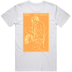 Xtc Skylarking Album Cover 80s  Retro Graphic Unisex Cotton White Classic T Shirt