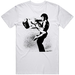 Patrick Swayze Dirty Dancing Retro 80s  Retro Graphic Unisex Cotton White Classic T Shirt