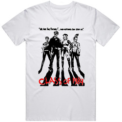 Class Of 1984 Retro Punk Emo  Retro Graphic Unisex Cotton White Classic T Shirt
