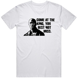 Omar Little The Wire Quote  Retro Graphic Unisex Cotton White Classic T Shirt