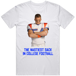 Blue Mountain State Thad Castle  Retro Graphic Unisex Cotton White Classic T Shirt
