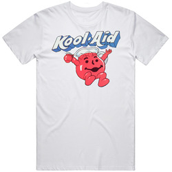 Kool Aid Retro Logo  Retro Graphic Unisex Cotton White Classic T Shirt