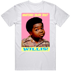 Different Strokes Arnold Tv Show  Retro Graphic Unisex Cotton White Classic T Shirt
