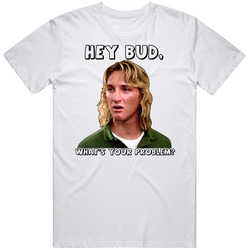 Fast Times 80s Movie Jeff Spicoli Shadow  Retro Graphic Unisex Cotton White Classic T Shirt
