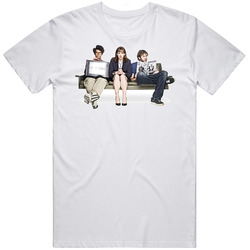 The It Crowd  Retro Graphic Unisex Cotton White Classic T Shirt