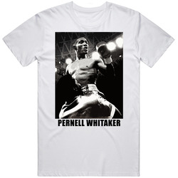 Pernell Whitaker Boxing  Retro Graphic Unisex Cotton White Classic T Shirt