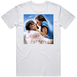 The Notebook Movie Chick Flick  Retro Graphic Unisex Cotton White Classic T Shirt