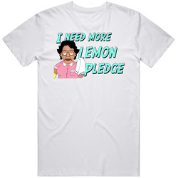 I Need More Lemon Pledge Consuela Family Guy  Retro Graphic Unisex Cotton White Classic T Shirt