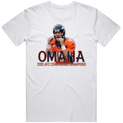 Omaha  Retro Graphic Unisex Cotton White Classic T Shirt