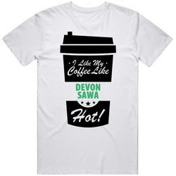I Like My Coffee Like Devon Sawa Hot Funny Male Celeb Cool Fan T Shirt