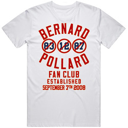 Bernard Pollard Fan Club Anti New England Brady Welker Gronk  Retro Graphic Unisex Cotton White Classic T Shirt