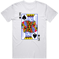 King Of Spades Card T Shirt