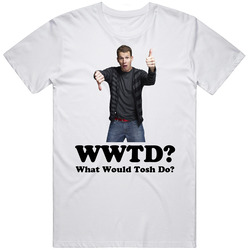 Tosh Funny Joke What Would Daniel Comedy  Retro Graphic Unisex Cotton White Classic T Shirt