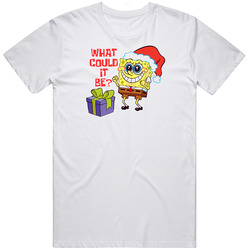 Spongebob Squarepants Christmas Xmas T Shirt