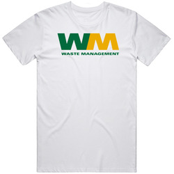 Waste Management American Fan Logo Gift  Retro Graphic Unisex Cotton White Classic T Shirt